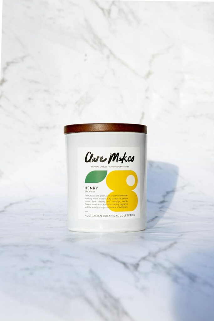 Minimalist Ceramic Jar Candle